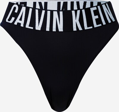 Calvin Klein Underwear Slip en noir / blanc, Vue avec produit