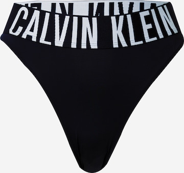 Slip Calvin Klein Underwear en noir : devant