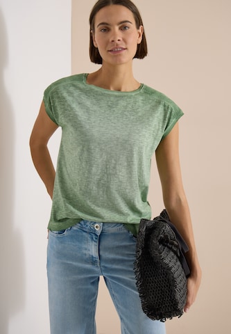 T-shirt CECIL en vert : devant