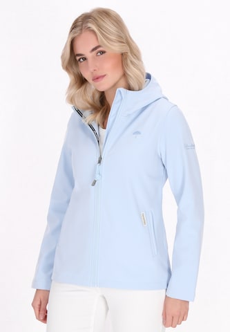 Schmuddelwedda Functionele jas in Blauw: voorkant