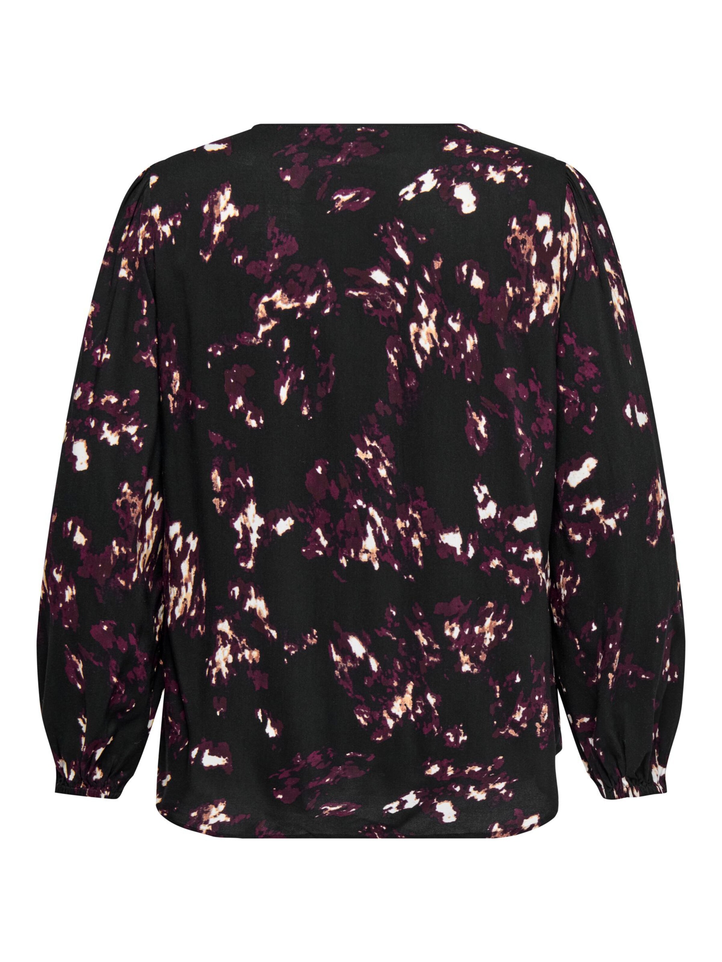 ONLY Carmakoma Blouse 'CARINDIGO' in Zwart