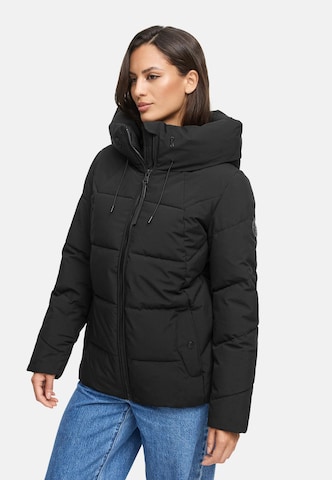 Veste d’hiver 'Kuscheltatze XVI' MARIKOO en noir