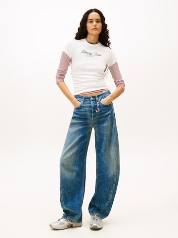 Tricou 'Essential' de la Tommy Jeans pe alb
