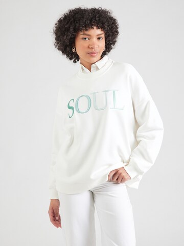 Felpa di Smith&Soul in bianco: frontale