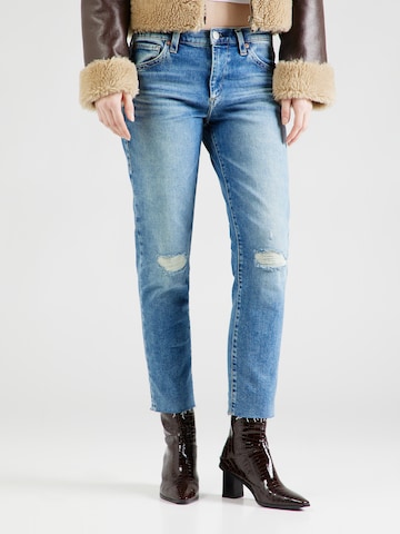 Coupe slim Jean True Religion en bleu : devant