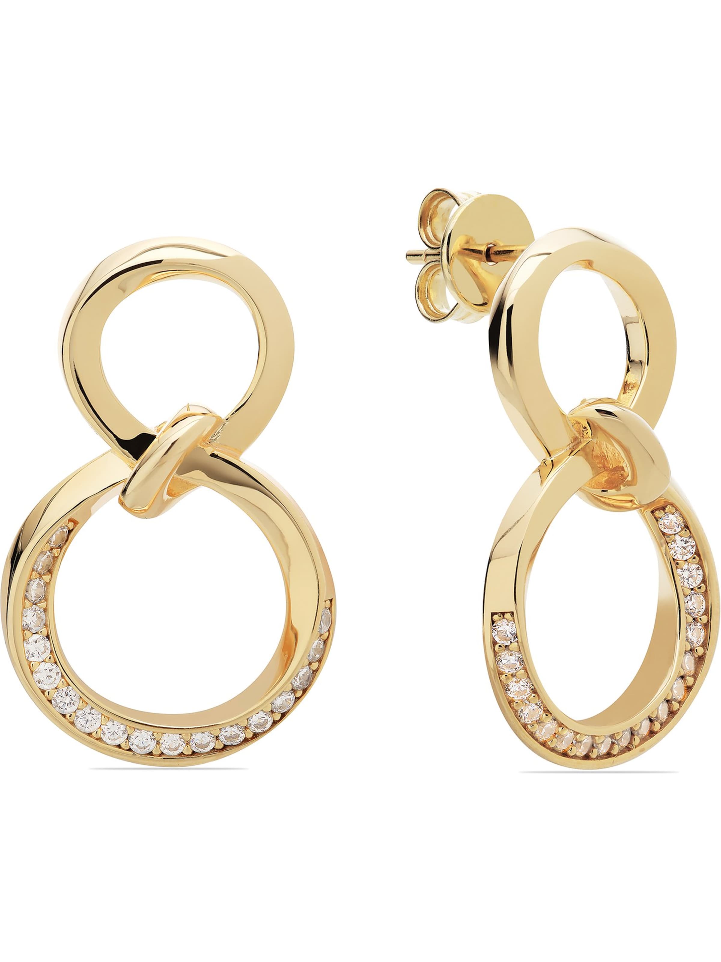 JETTE Earrings in Yellow: front