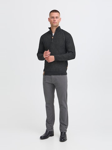 INDICODE JEANS Trui ' IDRocklyn ' in Zwart