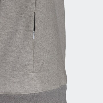 ADIDAS PERFORMANCE - Sweatshirt de desporto em cinzento