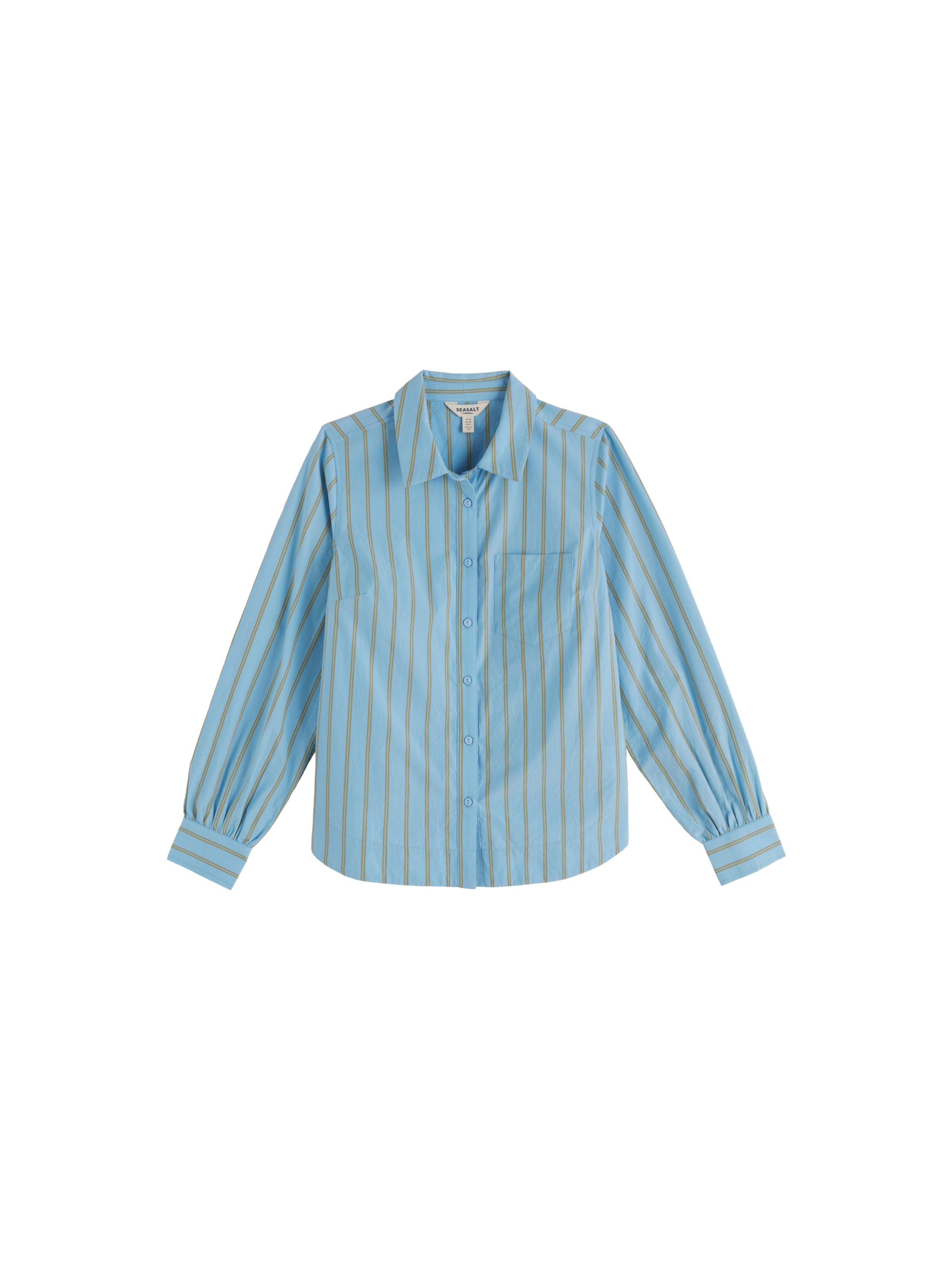 Seasalt Cornwall Shirt 'Isla' in Blue: front
