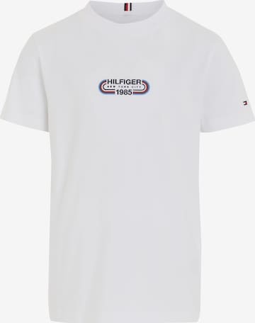 TOMMY HILFIGER T-shirt i vit: framsida