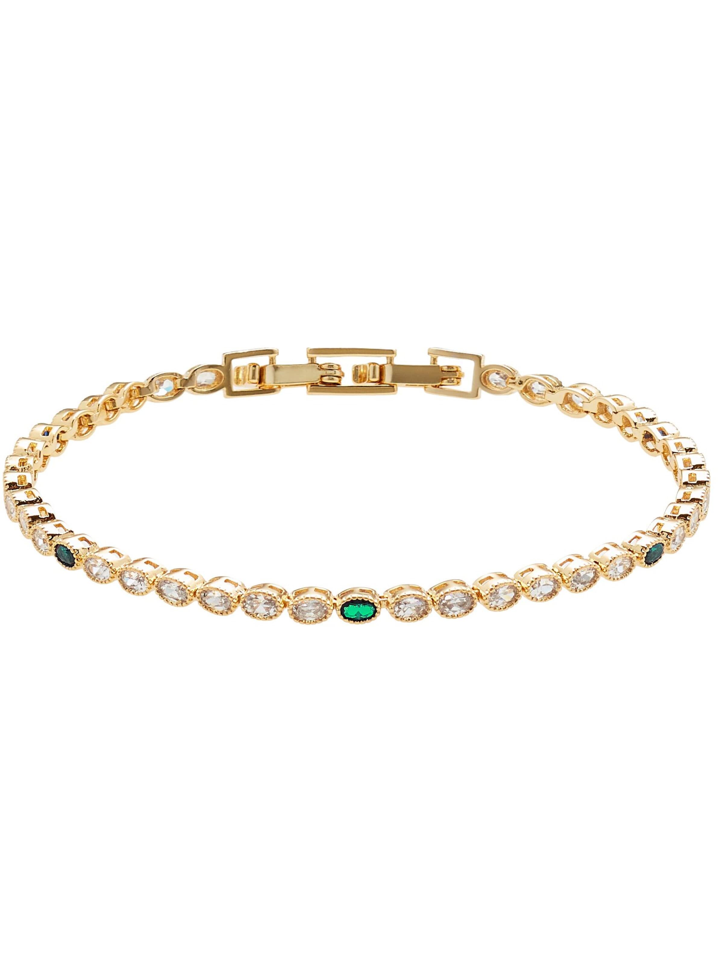 Bracelet 'Cassidy' U.S. POLO ASSN. en jaune : devant