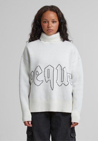 Pull-over Pequs en blanc