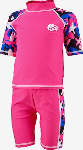 BECO the world of aquasports UV Protection in Pink: front