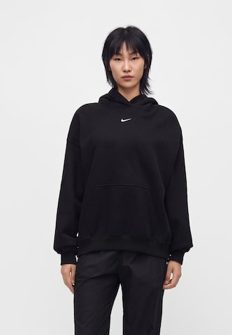 Nike Sportswear Свитшот 'Studio' в Черный: спереди