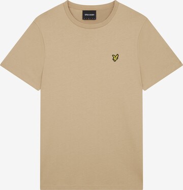 Lyle & Scott Tričko – hnědá: přední strana