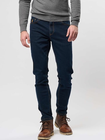 MCS Skinny Jeans 'MCSean' in Blauw: voorkant