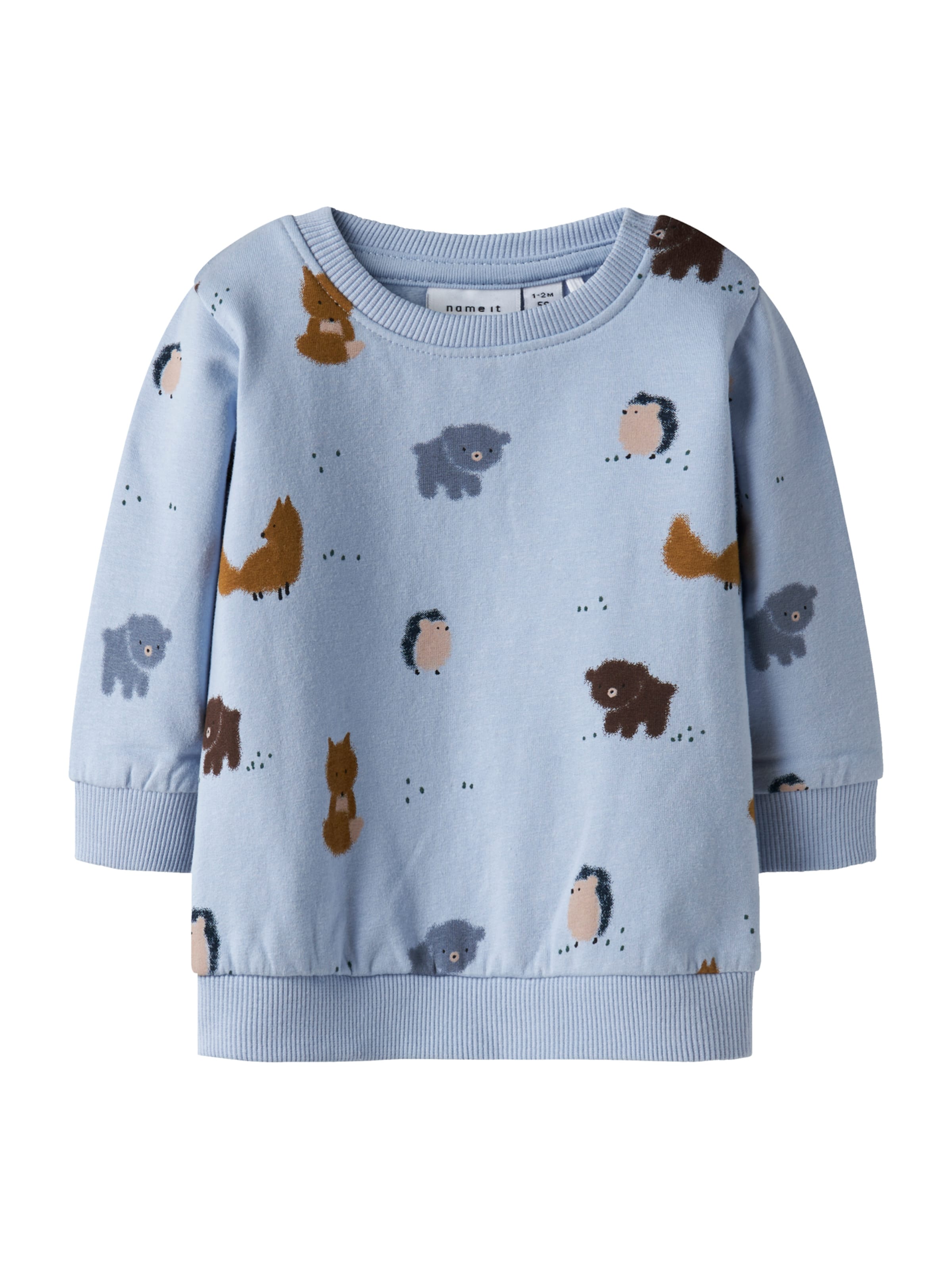 zils NAME IT Sportisks džemperis 'NBMSOUL': no priekšpuses