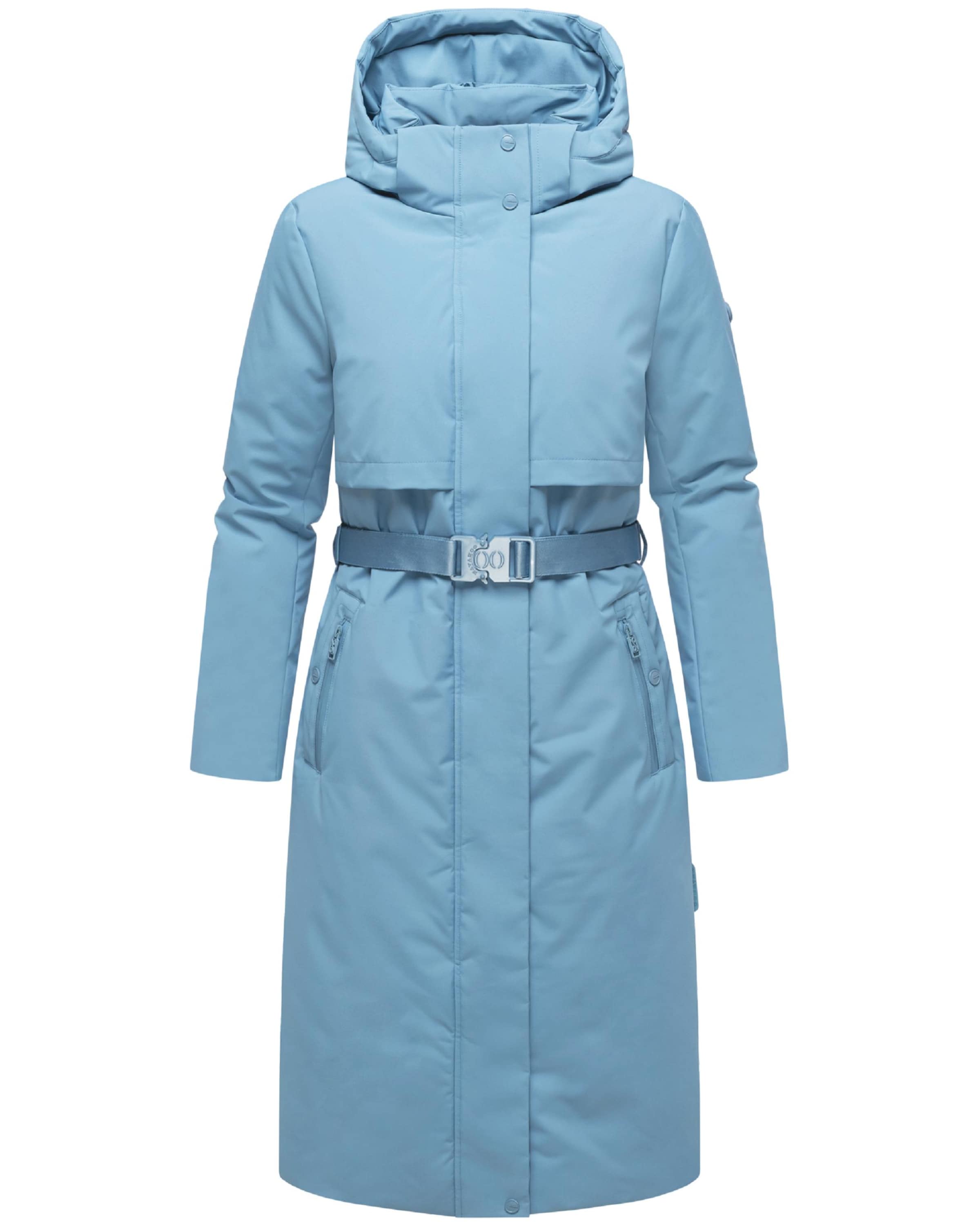 NAVAHOO Функционално палто 'Waldbummler 14' в синьо: отпред