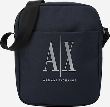 ARMANI EXCHANGE Axelremsväska i blå