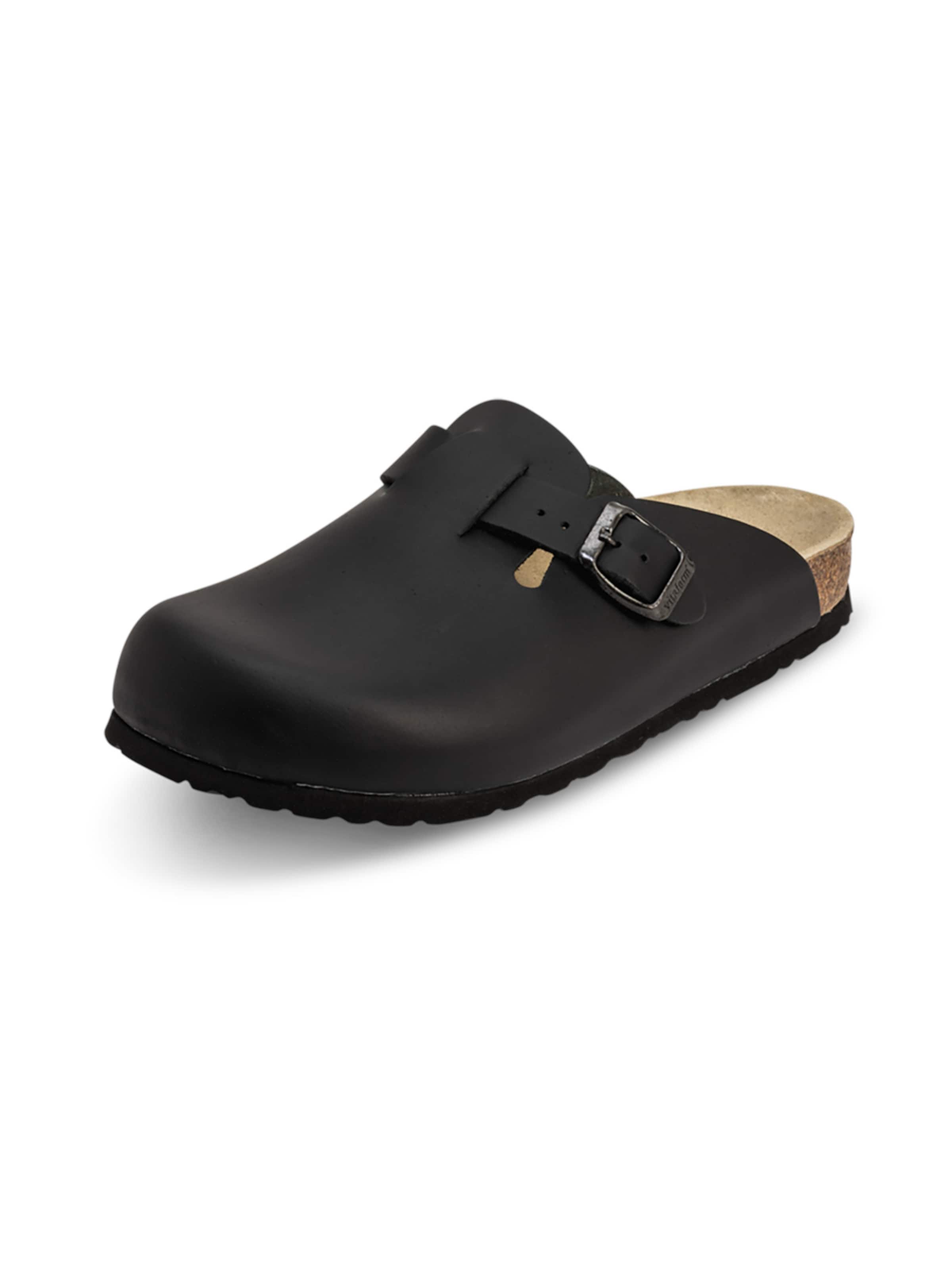 VITAFORM Clogs in Zwart: voorkant