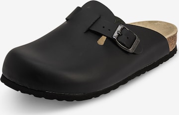 VITAFORM Clogs in Schwarz: Vorderseite