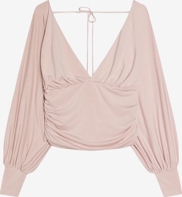 Bershka Pusero värissä vaaleanpunainen: etupuoli