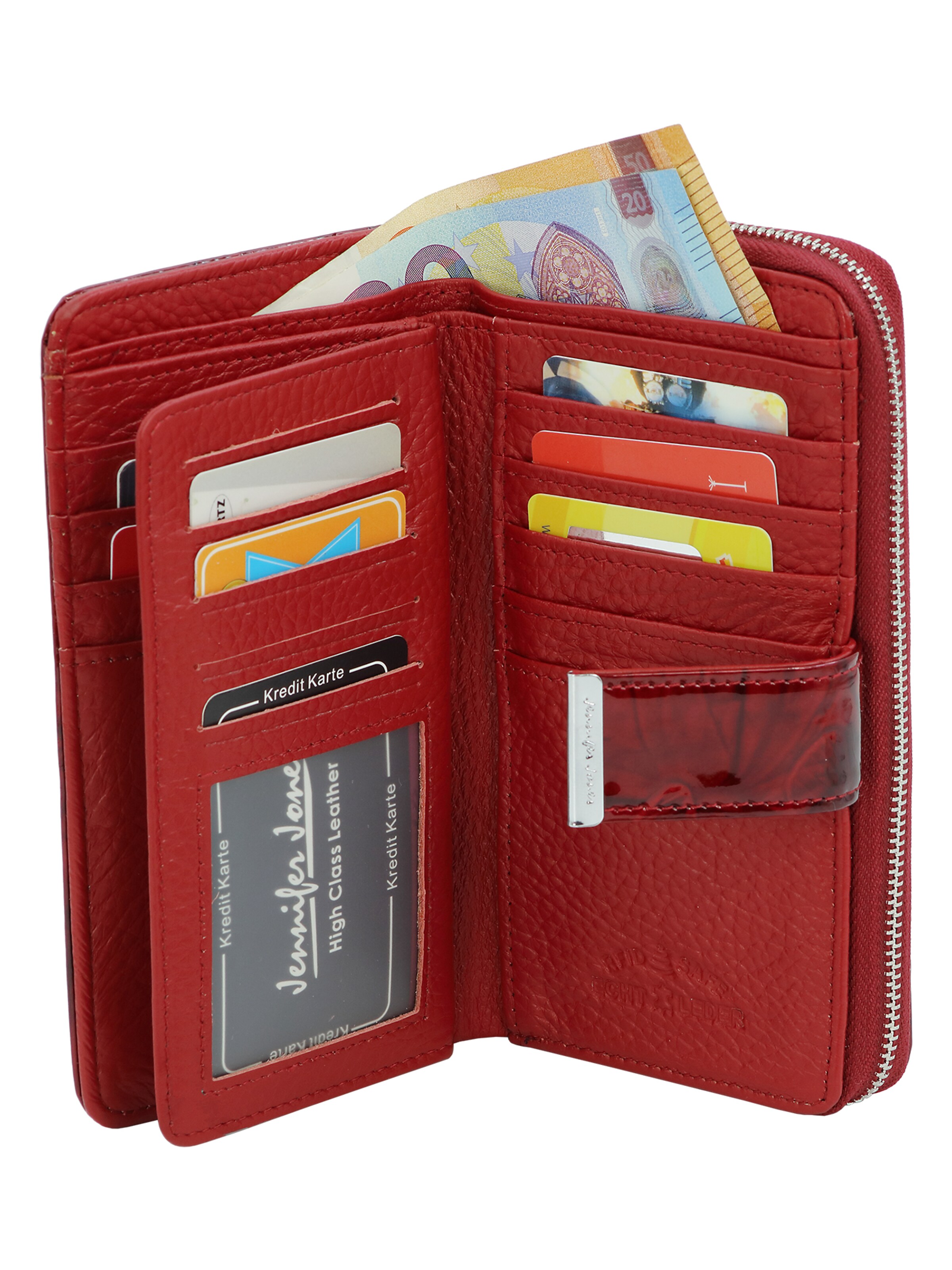 Jennifer Jones Wallet in Red