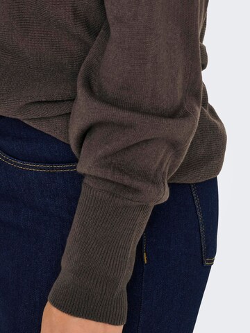 Pull-over 'CARAIDA' ONLY Carmakoma en marron