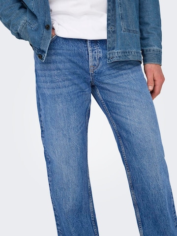 Regular Jean 'ONSEdge' Only & Sons en bleu