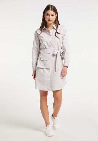 MYMO Shirt Dress in Grey