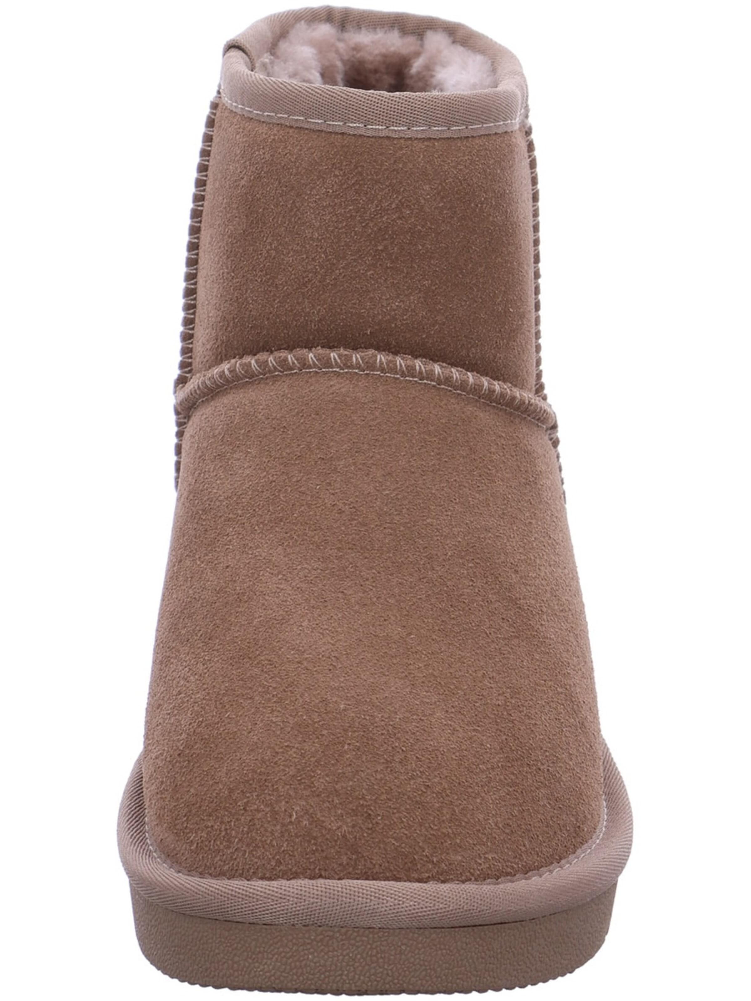 QUEEN'S Snow Boots in Beige