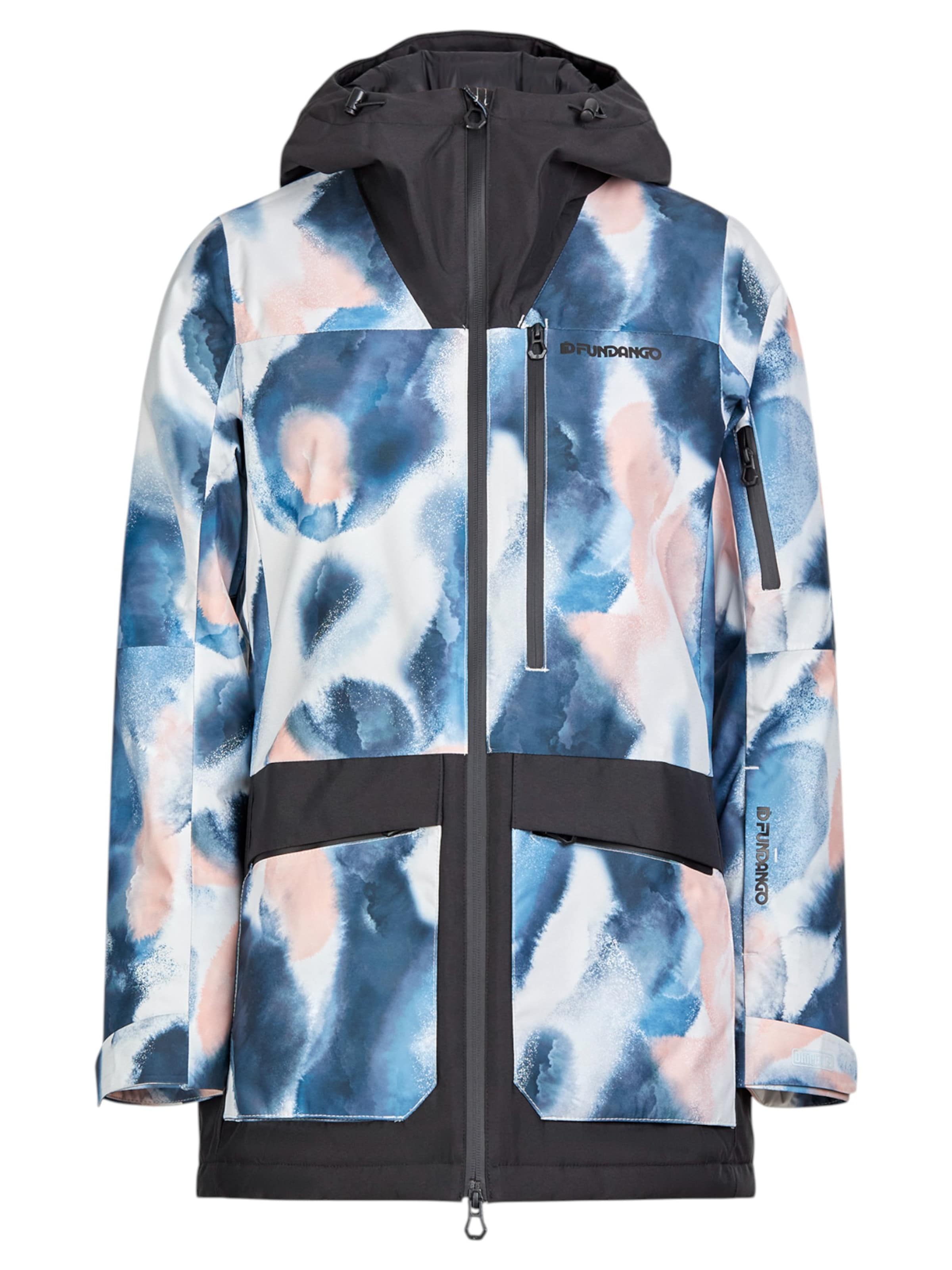 Fundango Outdoor jacket 'Poplar ECO ' in Blue: front