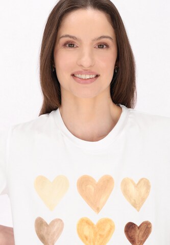 usha BLUE LABEL Футболка в Белый