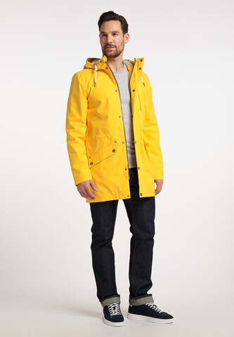 Parka di mezza stagione di Schmuddelwedda in giallo