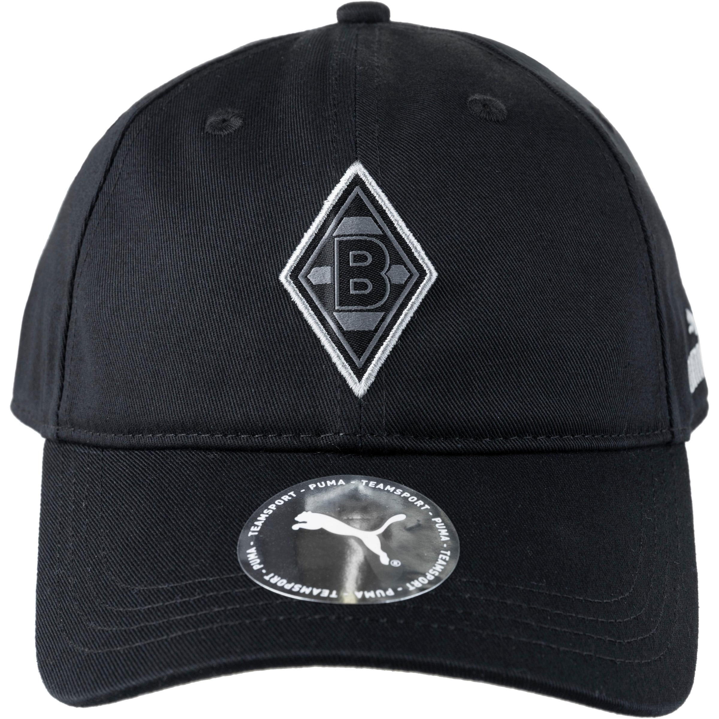 PUMA Athletic Cap 'Borussia Mönchengladbach' in Black