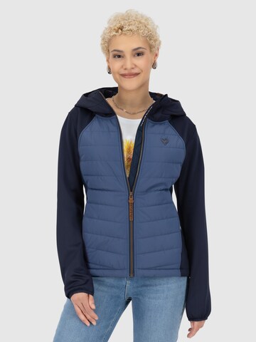 Alife and Kickin Functionele jas 'Solene' in Blauw: voorkant