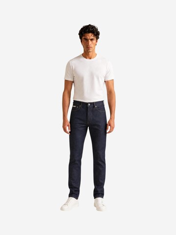 Calvin Klein Jeans Slimfit Jeans in Blauw