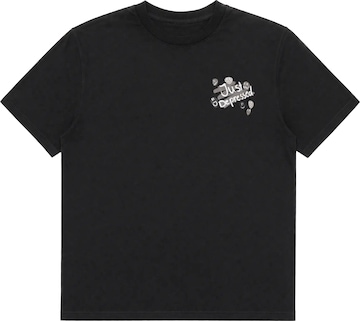 T-Shirt 'Borderline' JustDepressed Clothing en noir : devant