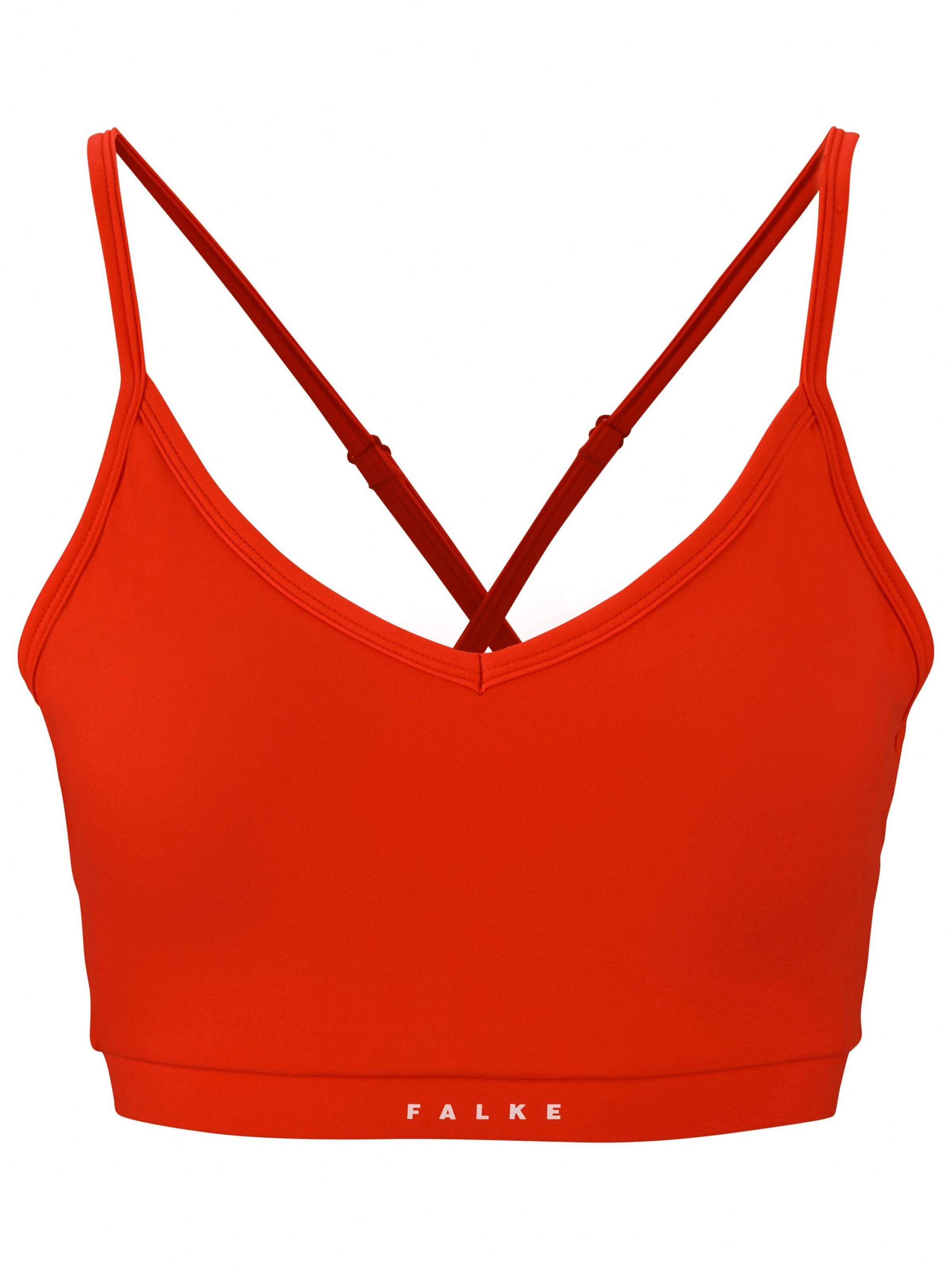 FALKE Medium Support Sports Bra in Orange