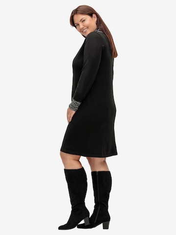 sheego by Joe Browns Knitted dress in Black