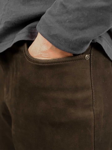 MADDOX Regular Broek 'Laurin' in Bruin