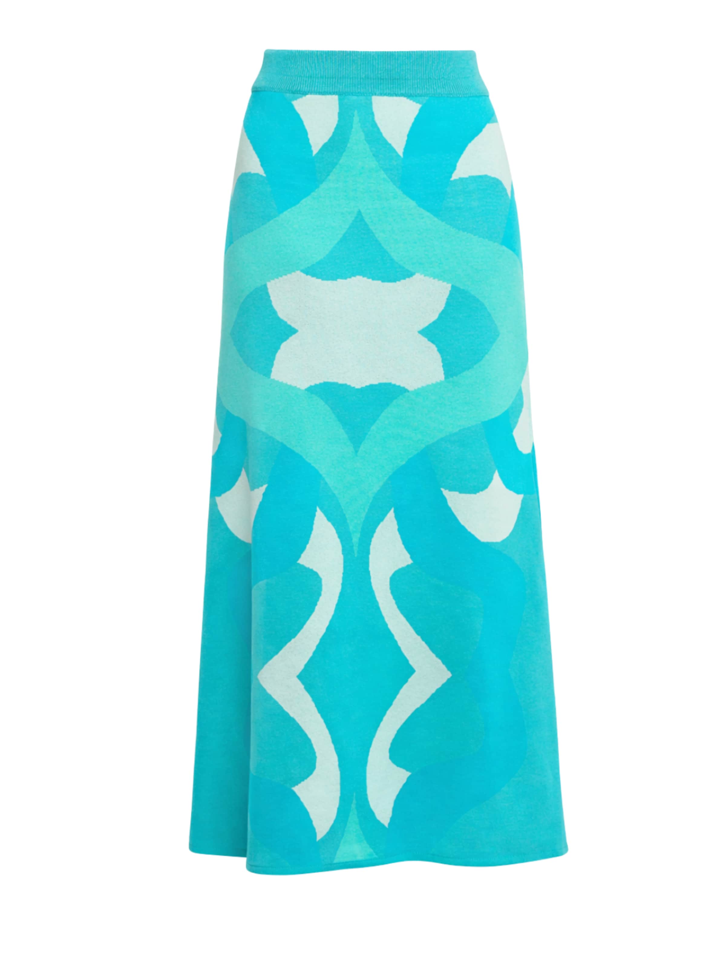 Csillag Zsuzsi - Falda 'Dreamgate' en verde: frente