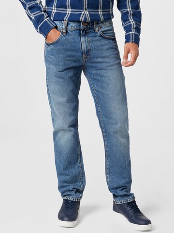 Nudie Jeans Co Regular Jeans 'Gritty Jackson' in Blauw: voorkant