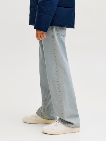 Jack & Jones Junior Wide Leg Jeans 'JJIALEX JJORIGINAL' i blå