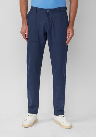 Regular Pantalon 'Phoenix' s.Oliver en bleu : devant