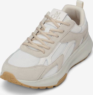 Baskets basses 'Louis' Marc O'Polo en beige : devant
