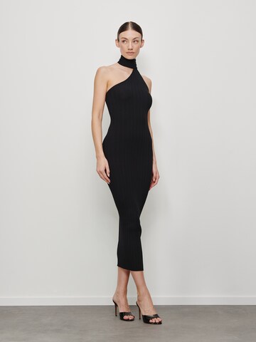RÆRE by Lorena Rae Dress in Black: front