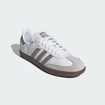 Baskets basses 'Samba' ADIDAS ORIGINALS en blanc