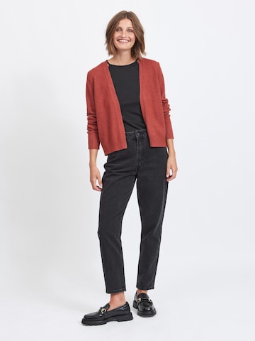 VILA Knit cardigan 'Ril' in Red