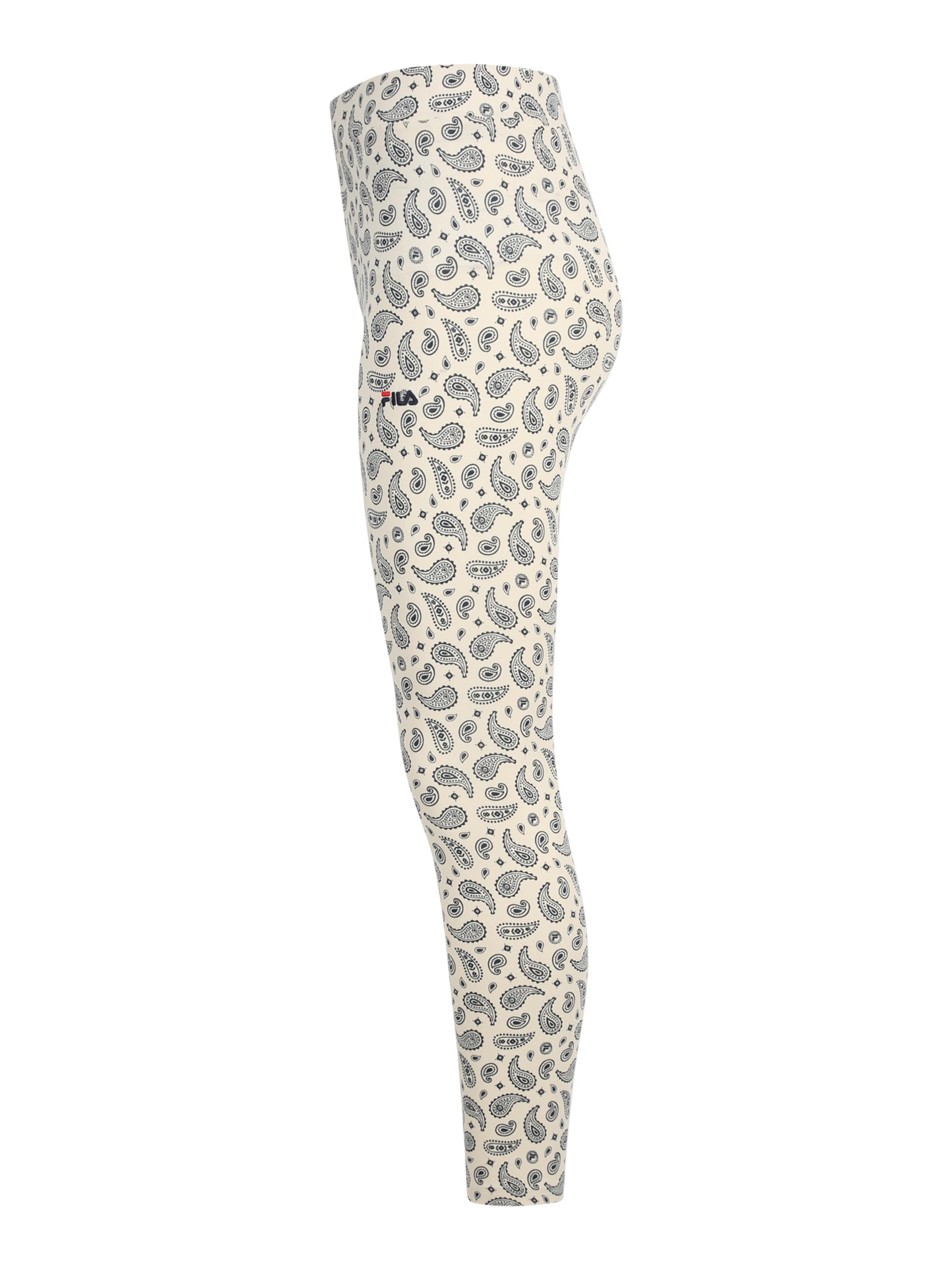 FILA Skinny Παντελόνι 'LUXOR' σε λευκό